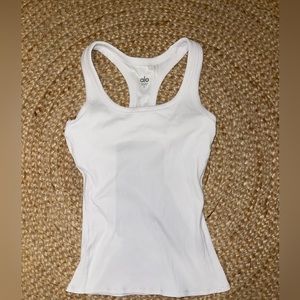 Alo Yoga Ribbed Aspire Full Length Tank